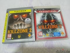 Killzone. . second and third part PS3 CD 0