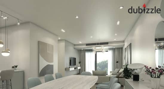 Live in KARMA KAY in a fully finished apartment with air conditioners, in installments, with a good price in Sheikh Zayed