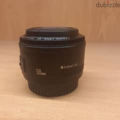 Lens canon 50m 1.8 v1 0