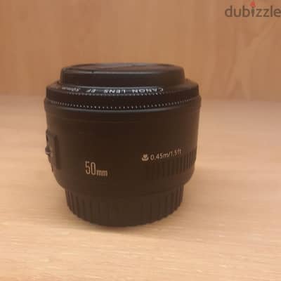 Lens canon 50m 1.8 v1