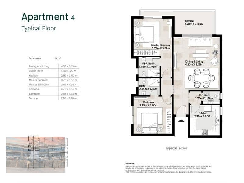 Apartment prime location in Hyde park new cairo 8