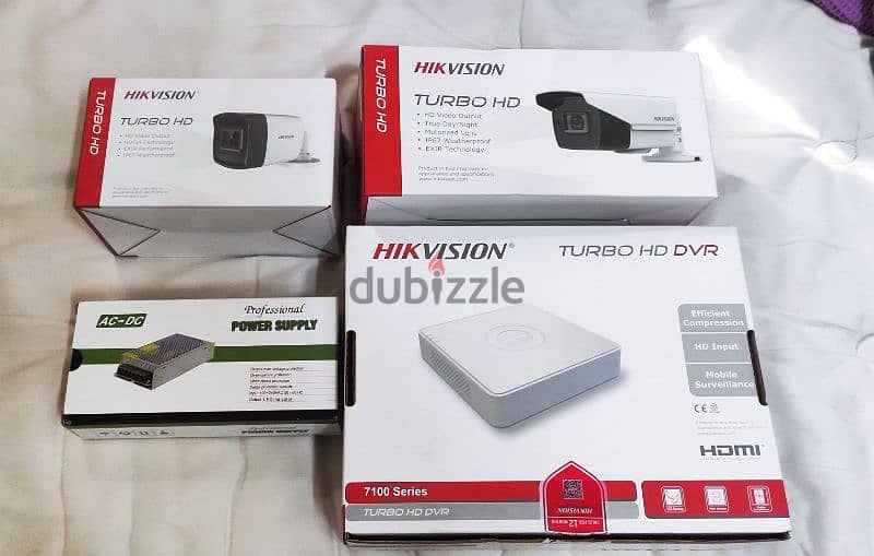 نظام كاميرات مراقبه Hikvision Turbo HD System 4