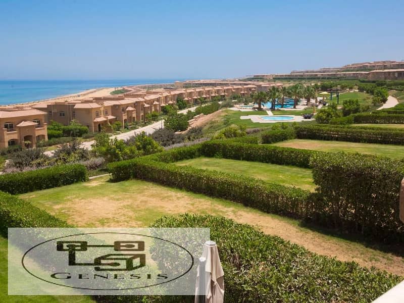 purchased a chalet in Telal Sokhna village, located in a prime spot directly on the beachfront, with ultra-super-luxe finishing. 1