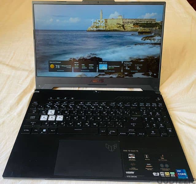 Asuss f15 core i7 - 12650 1