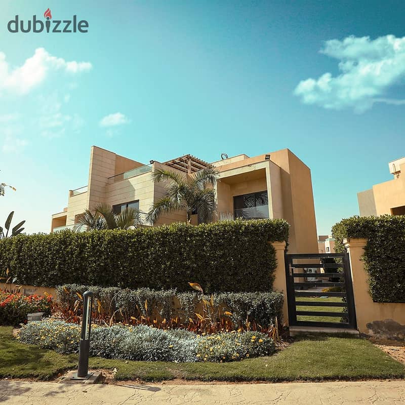 Live immediately in an apartment in a garden behind Mall of Arabia in Sheikh Zayed, in installments, in JOYA 2