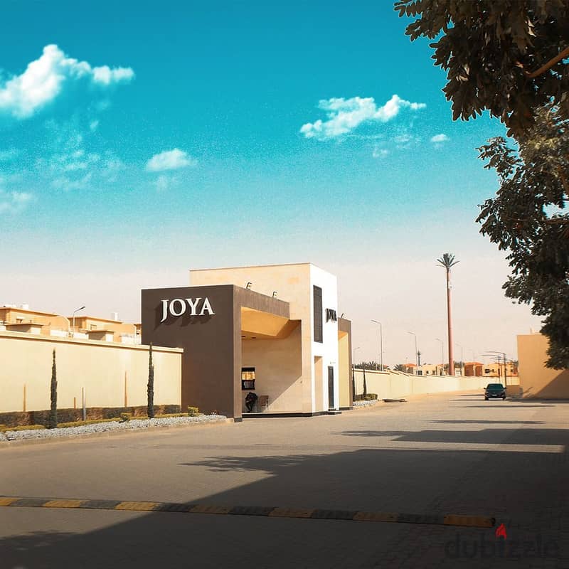 Live immediately in an apartment in a garden behind Mall of Arabia in Sheikh Zayed, in installments, in JOYA 14