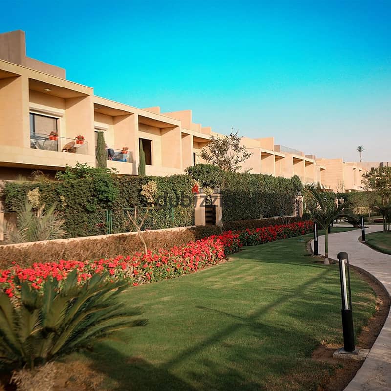 Live immediately in an apartment in a garden behind Mall of Arabia in Sheikh Zayed, in installments, in JOYA 18