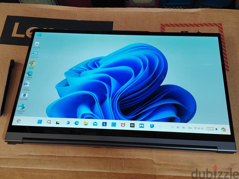 لينوفو يوجا زيروكارت 4 جيجا lenovo yoga X360 i7 9750h 4G Nvidia 512g 3