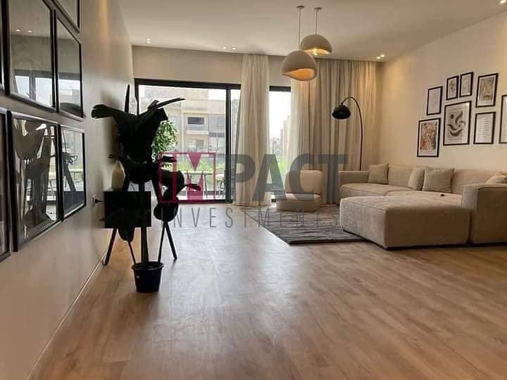 Apartment for sale immediately in Al Marasem Compound at the American University, Hams Settlement, finished, ultra super luxury, immediate receipt. 3