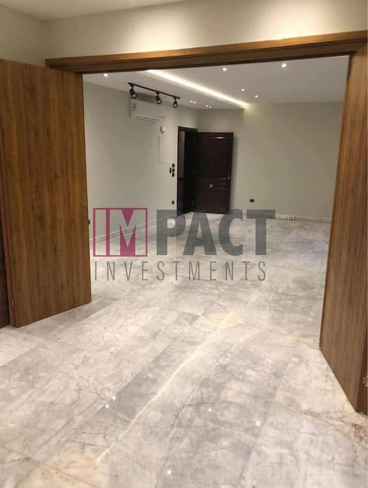 Apartment for sale immediately in Al Marasem Compound at the American University, Hams Settlement, finished, ultra super luxury, immediate receipt. 9