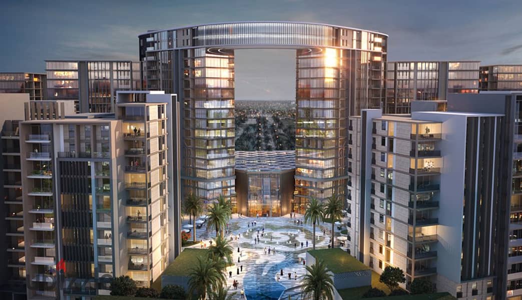 Apartment for sale 242 m | Finished with air conditioners In Zed Towers, Sheikh Zayed|in installments 4