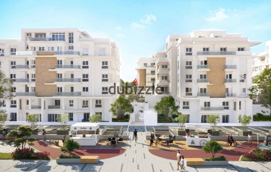 Live immediately in Mountain View, an apartment with a landscape view, in installments at the best price in Sheikh Zayed 7