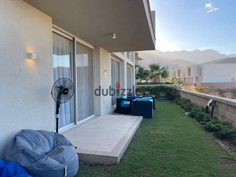 Chalet  Garden  in Mount Galala Ain Sokhna Direct Sea View for Rent 9