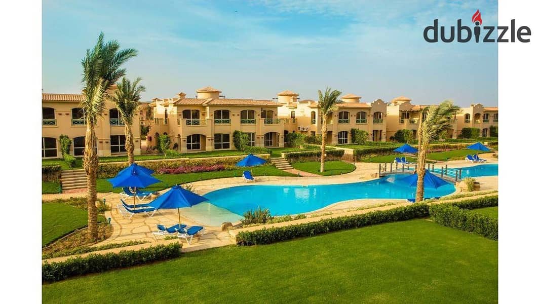 شاليه 150م ارضي  بجاردن للبيع متشطب في قرية لافيستا جاردن جاهز للمعاينة والاستلام Sea view 2