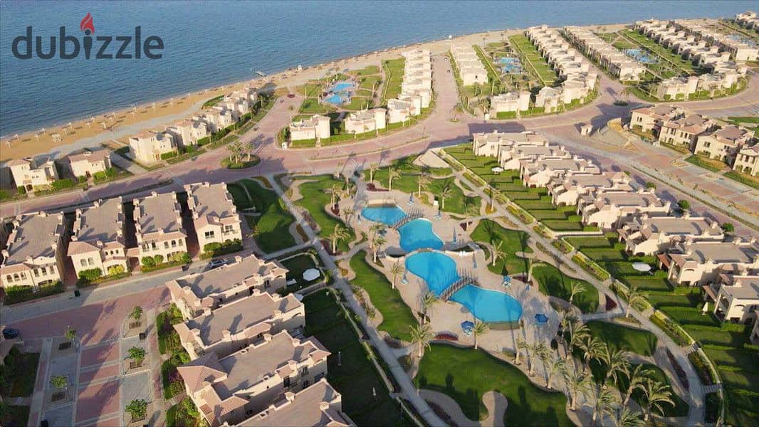 شاليه 150م ارضي  بجاردن للبيع متشطب في قرية لافيستا جاردن جاهز للمعاينة والاستلام Sea view 3