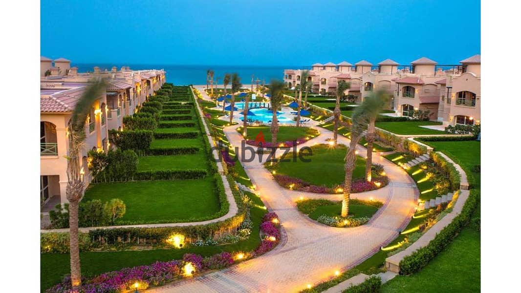 شاليه 150م ارضي  بجاردن للبيع متشطب في قرية لافيستا جاردن جاهز للمعاينة والاستلام Sea view 6