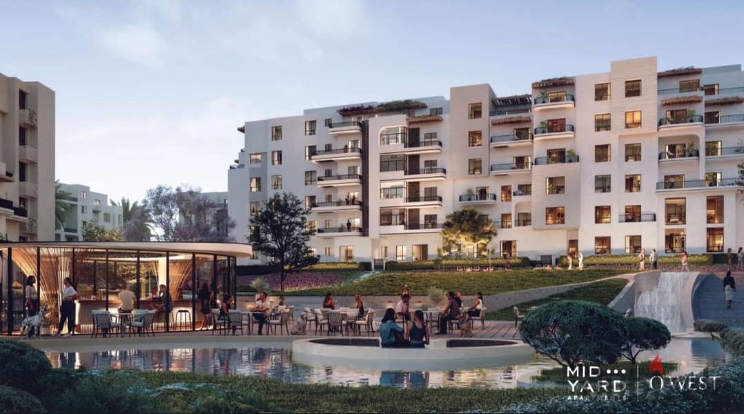 Live immediately in a fully finished apartment with a landscape view in installments in O WEST 6