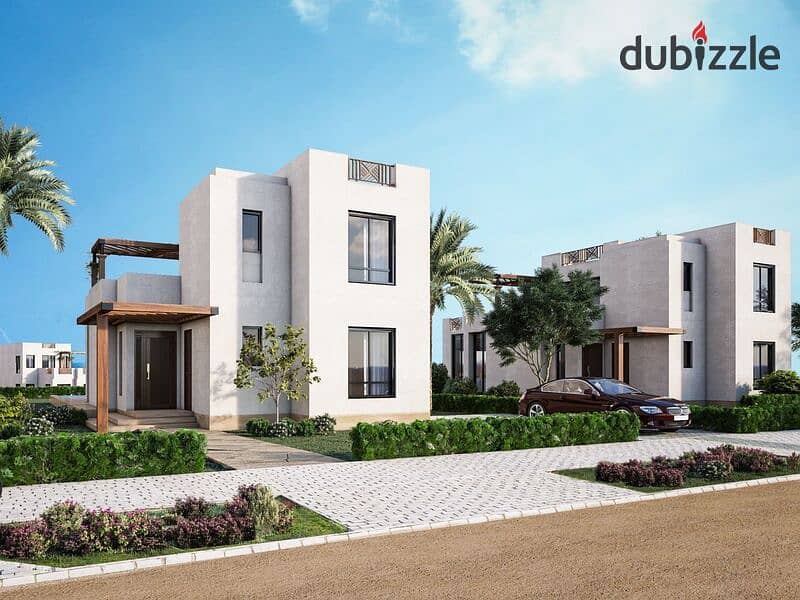 duplex for sale in makadi hights with an amazing price first row on the lagoon 5