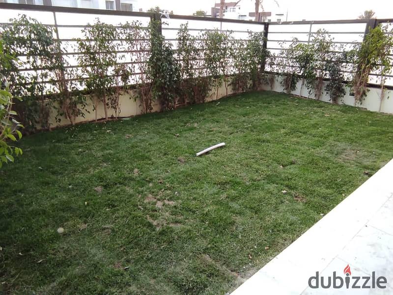 Townhouse 250m garden semi furnished for rent in hyde park new cairo 7