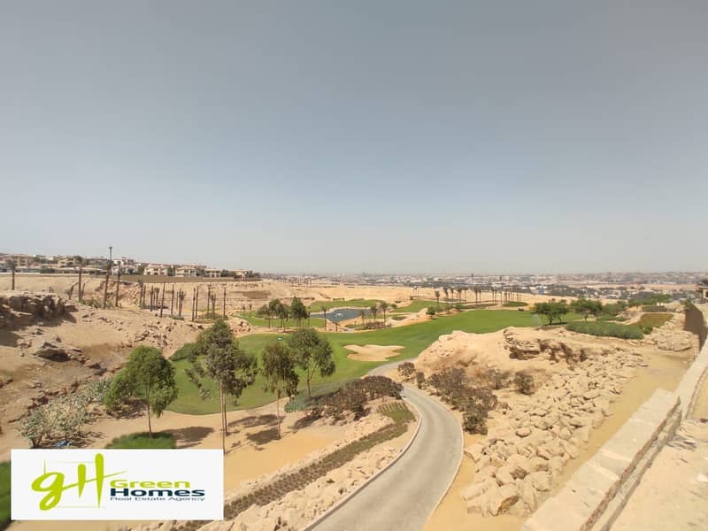 standalone Fully Furnished golf view For sale 460 M In Uptown Cairo 3