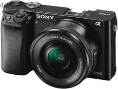 sony A6000 camera  كاميرا حالة ممتازة 0