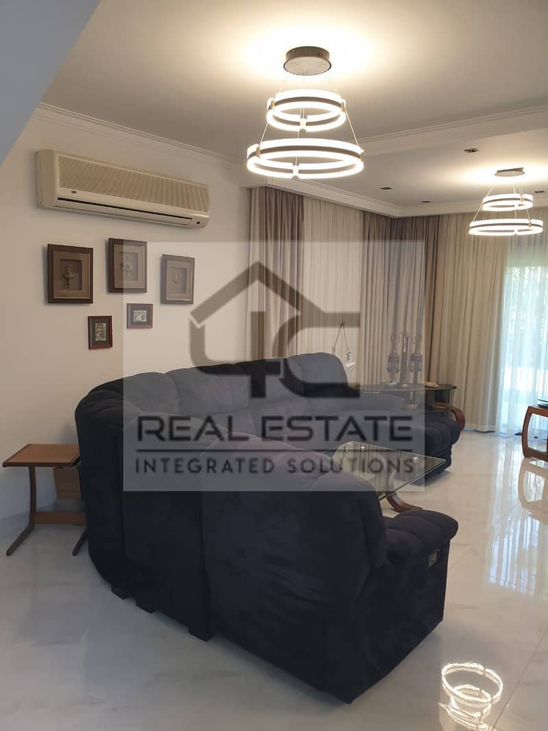 Furnished standalone villa with air conditioners in Sodic, land area 406 square meters 2