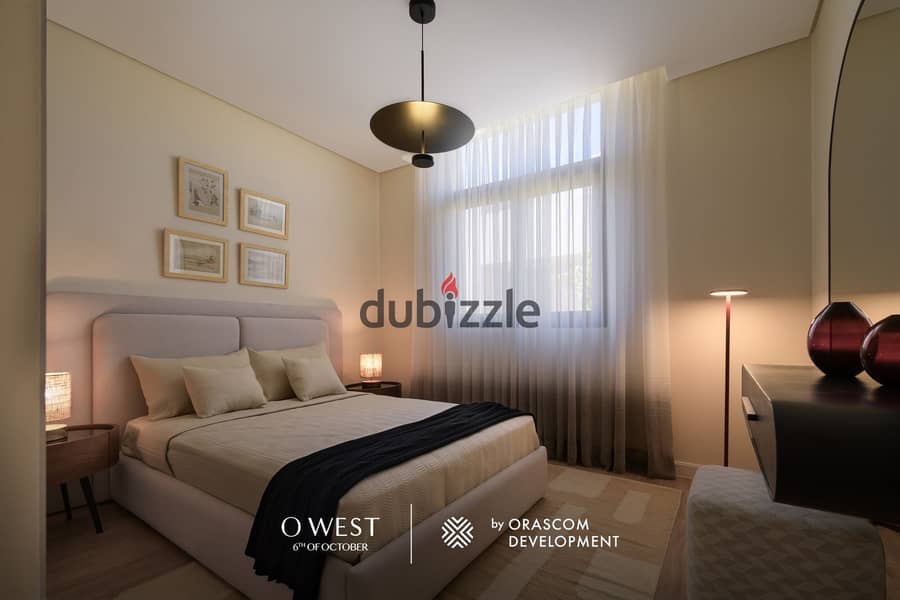 Live immediately in O WEST in a fully finished apartment with a landscape view, with installments over 7 years in O WEST 6