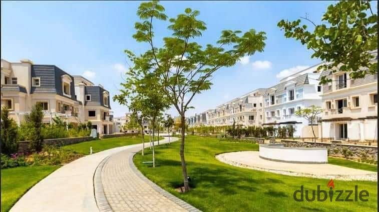 Townhouse villa directly on the Middle Ring Road at launch price in Mountain View October, minutes from Mall of Arabia in the Kings Way project 1