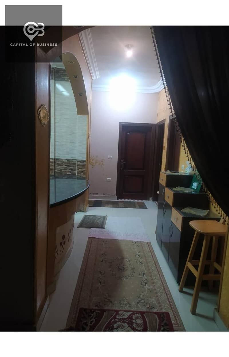 House for sale, fully finished, immediate receipt, 3 floors in the European district, tenth of Ramadan 9