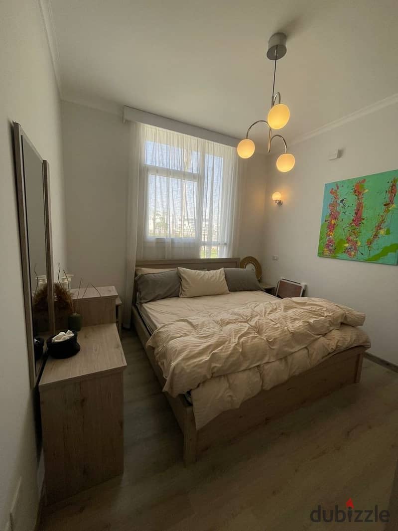 Ready-for-delivery apartment, fully finished and available for viewing in the Almaqsed compound in the New Administrative Capital, with only 10% DP 3