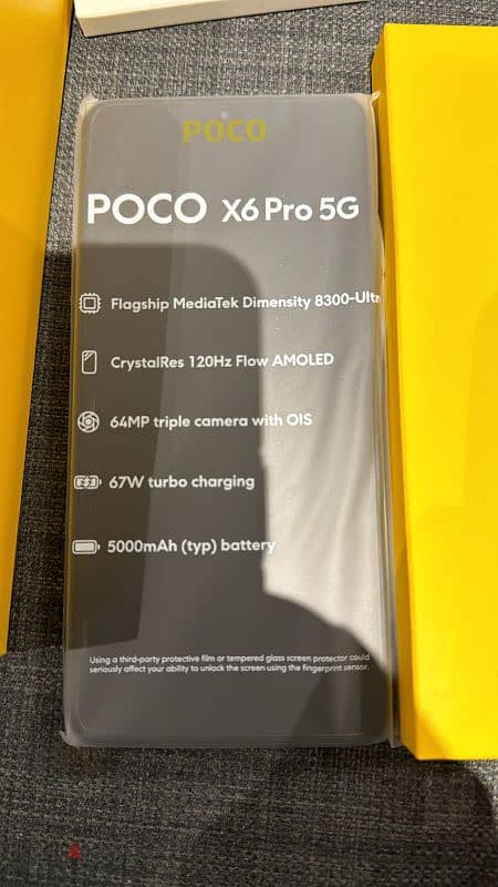 POCO X6 PRO 512GB - 12GB RAM 4