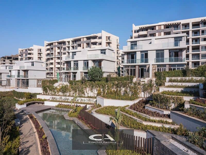 Immediate delivery apartment for sale in Amazing Location in the New Capital in Bosco Compound Only 0% down payment 14% discount | View Landscape 0