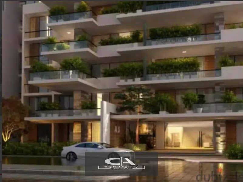 Immediate delivery apartment for sale in Amazing Location in the New Capital in Bosco Compound Only 0% down payment 14% discount | View Landscape 4