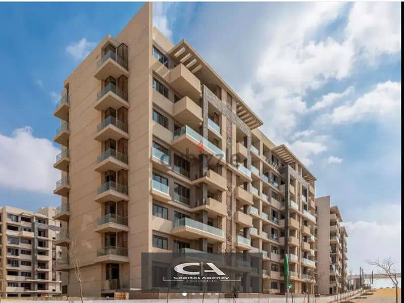 Immediate delivery apartment for sale in Amazing Location in the New Capital in Bosco Compound Only 0% down payment 14% discount | View Landscape 7