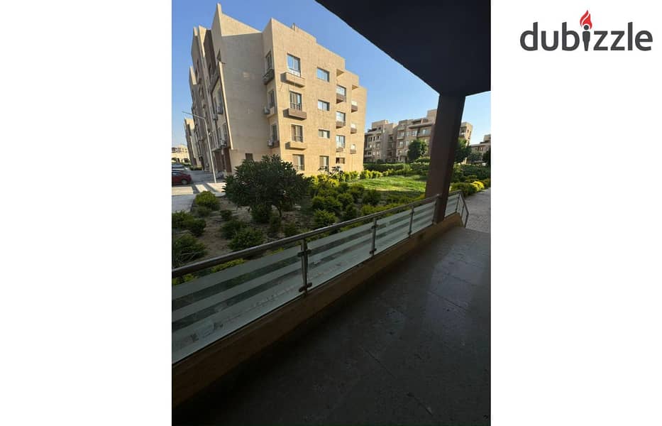 Apartment with garden for sale 214.5m in elsherouk wesal compound 7