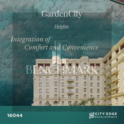 Studio apartment 75m for sale in the Administrative Capital New Cairo New Garden City Compound R5 area City Edge Company soon delivery and finished