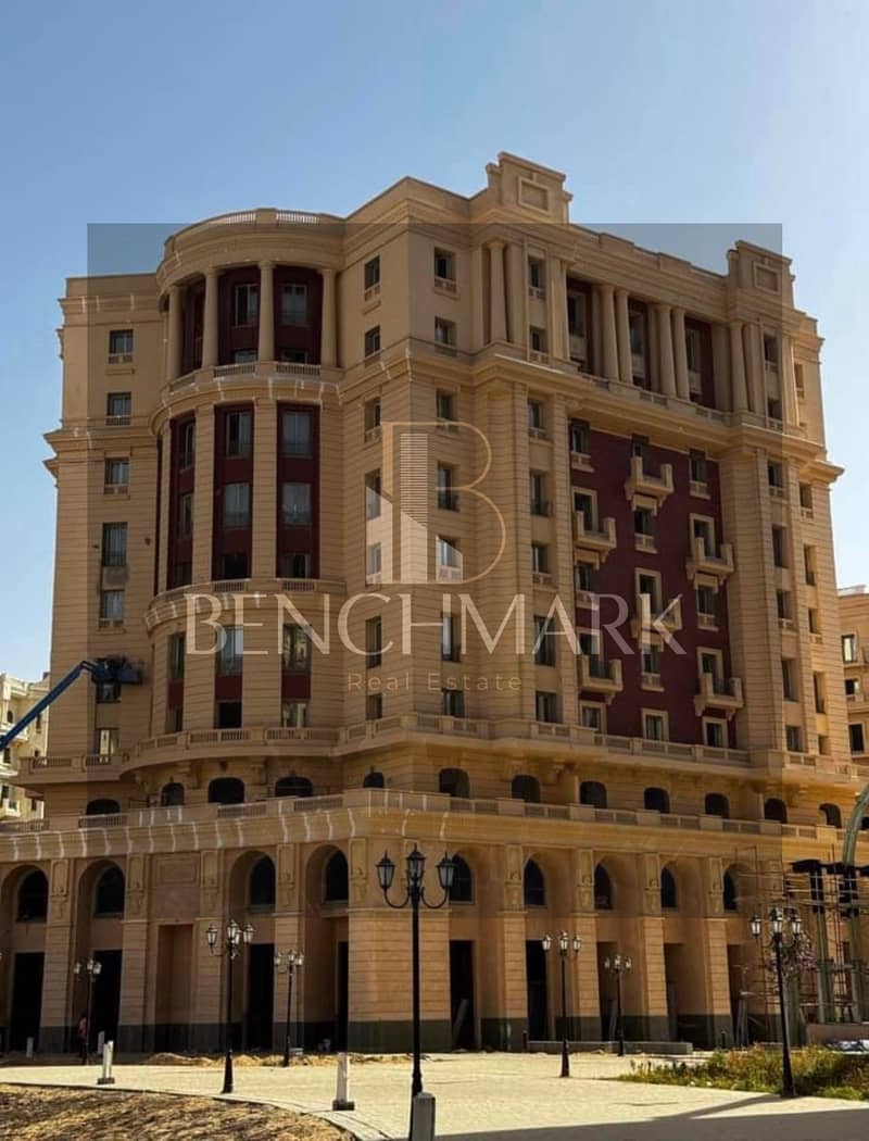 Studio apartment 75m for sale in the Administrative Capital New Cairo New Garden City Compound R5 area City Edge Company soon delivery and finished 14