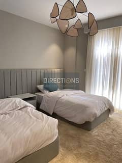 apartment, fully finished with air conditioners, for sale, ready to move in, in Village West, by Dora Company, in the most vital areas of Octoberf 0