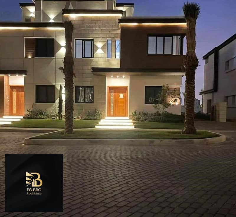 Townhouse for sale in New Cairo, Sur in Sur, with Madinaty cash, 9 million 2