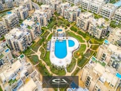 Own a ground floor apartment in a garden, immediate receipt, with a 37% discount on cash in Golden Square in the heart of the Fifth Settlement | Prime 0