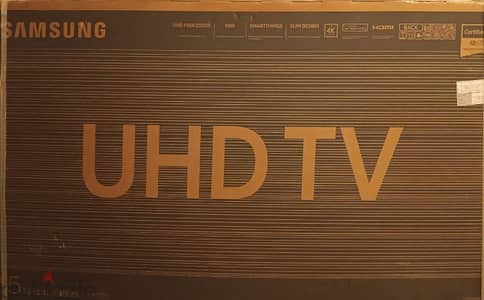 شاشة سامسونج 65 بوصةUHD سمارت 4K بحالة الزيرو