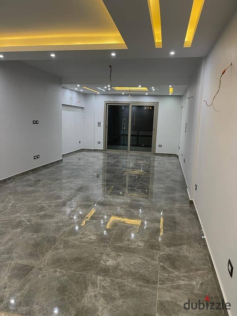 شقة نص مفروش 194م للايجار فيو مميز في كمبوند جاليريا التجمع الخامس Apartment rent galleria 1