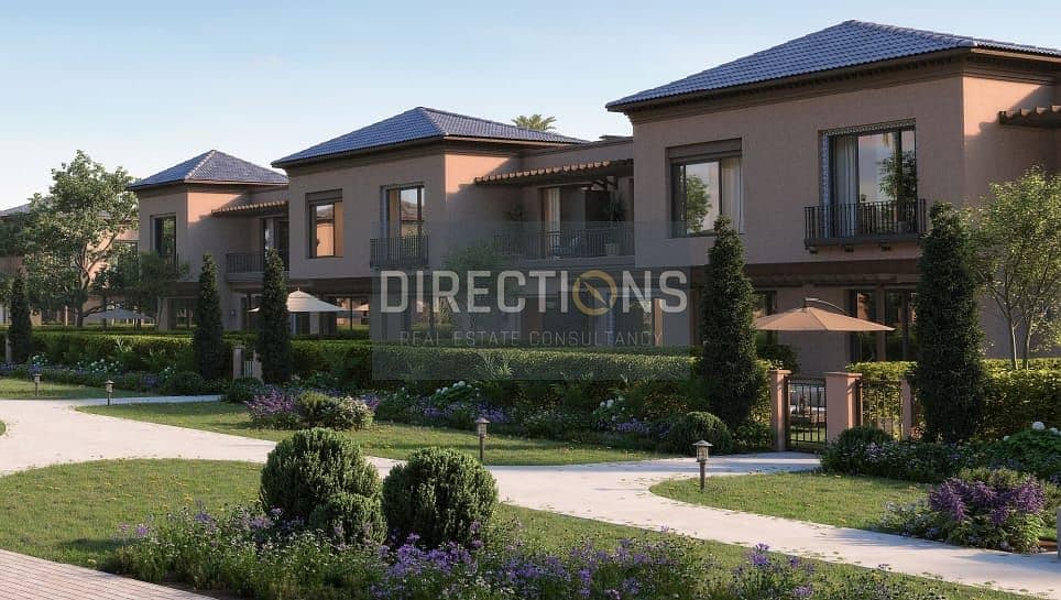 A Special division of a townhouse 220 m with Prime Location in Sheikh Zayed - Village West Compound 8