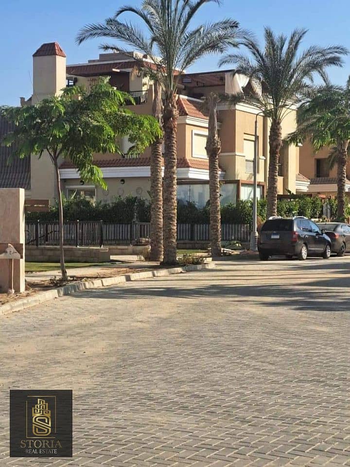 4-room apartment in a private garden for sale in installments over 8 years without any interest. Excellent location directly next to Madinaty 11