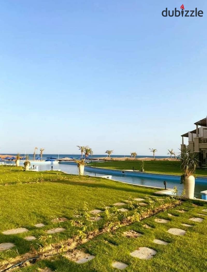 Villa with swimming pool for sale (immediate delivery) in Ain Sokhna in Blue Blue Village 3