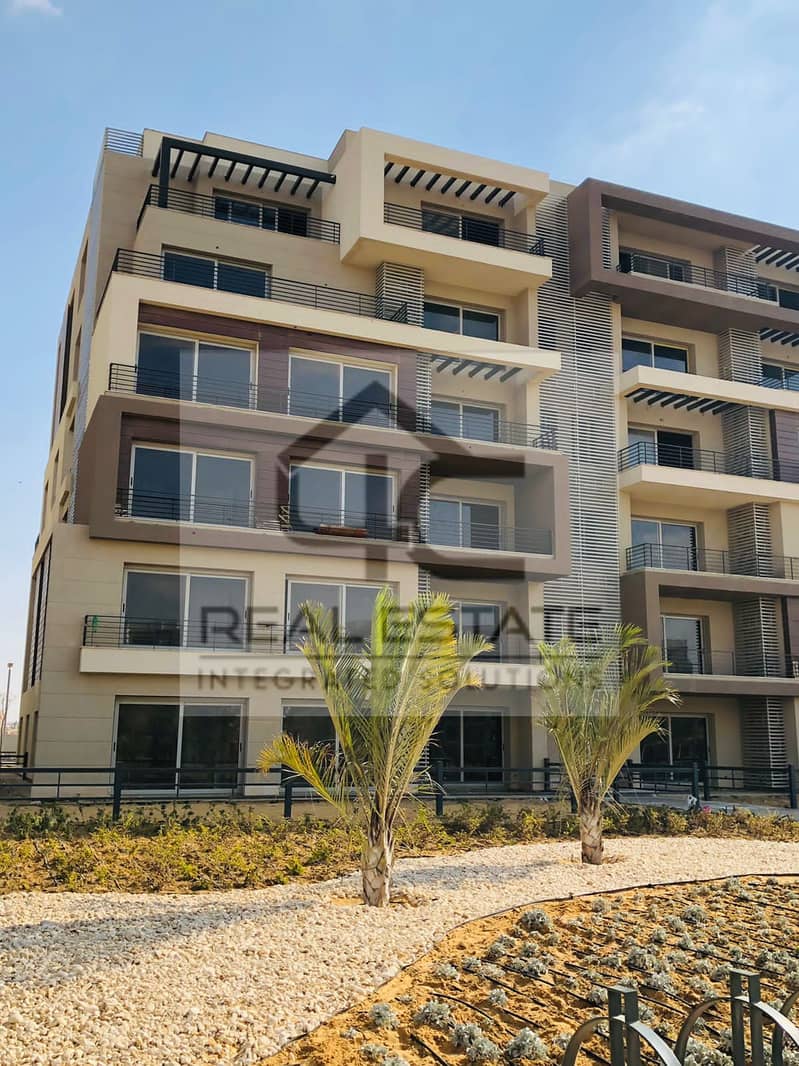 Apartment 206m ready to move prime location view landscape  with lowest price in Palm hills new cairo 7