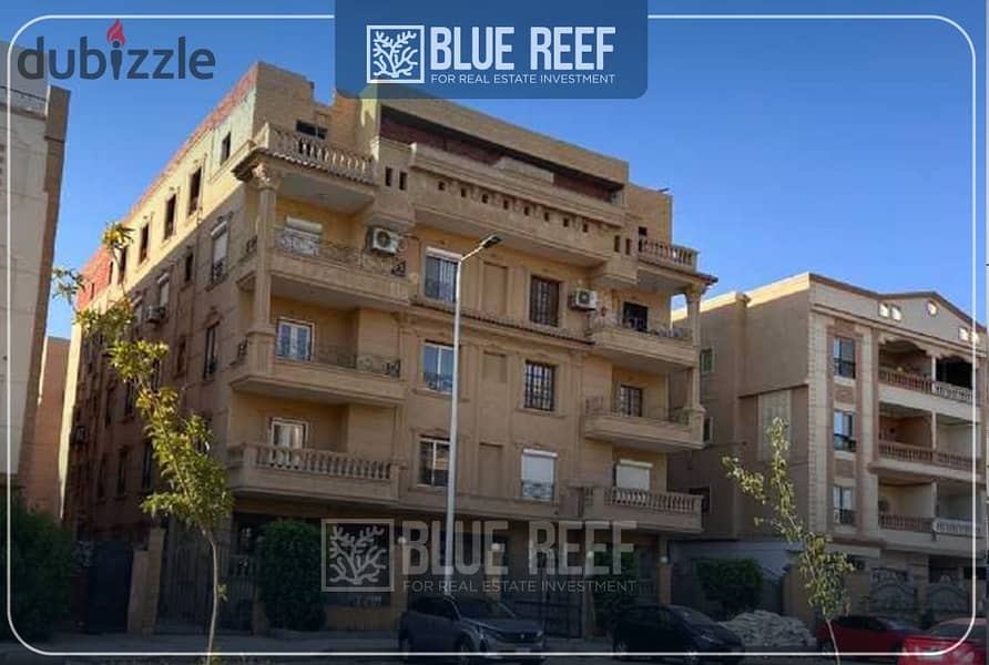 Apartment for sale 230 SQM with garden Ready to move with spicial price in the market in the Eighth District in Shorouk 2