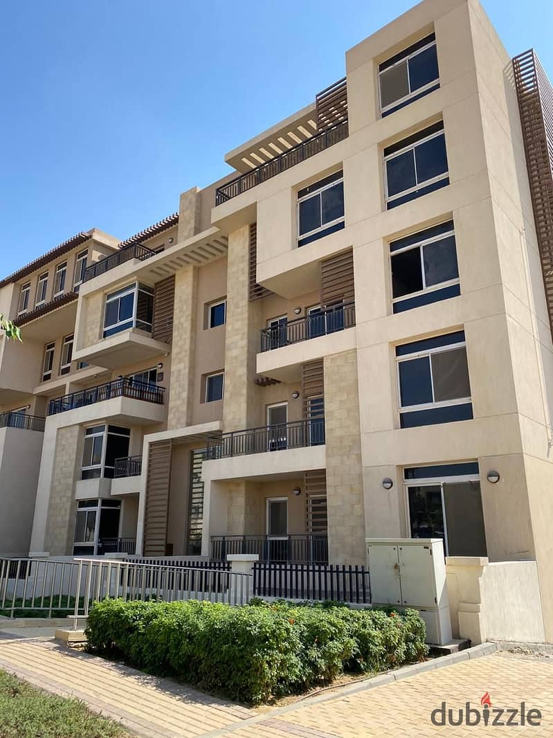 At the end of Nasr City, Al-Thawra Street, a ground floor apartment with a garden for sale on Suez Road  in front of Cairo Airport and minutes from t 5