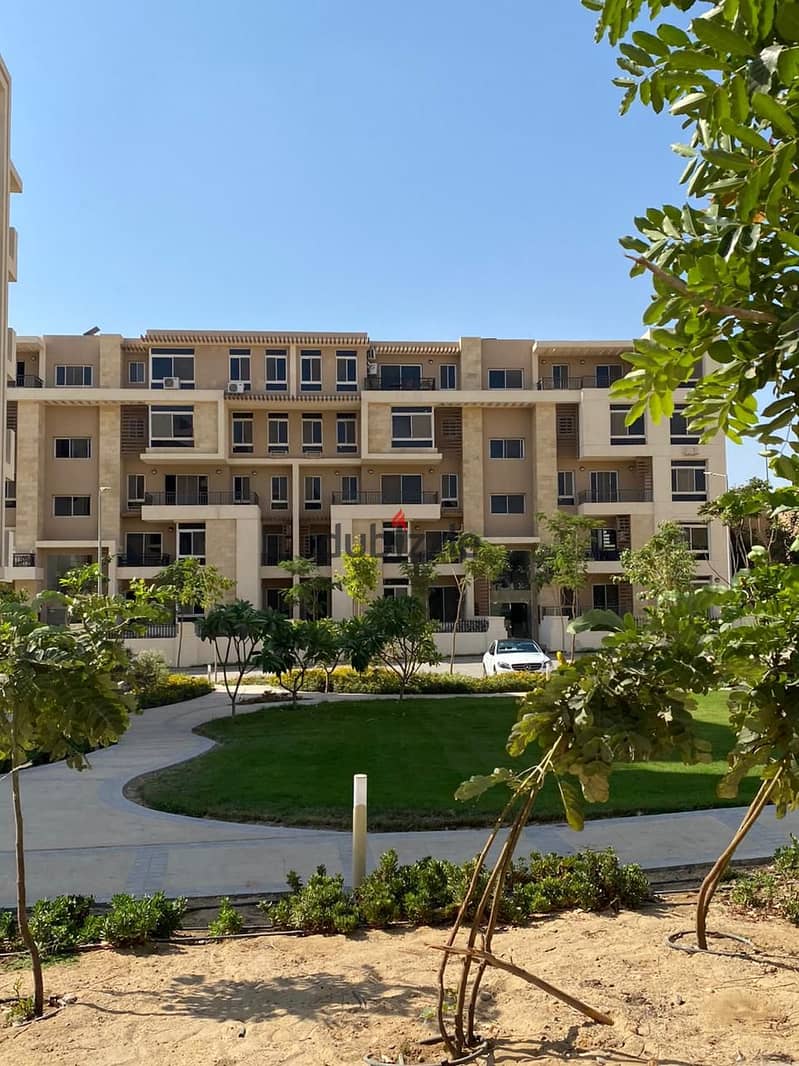 At the end of Nasr City, Al-Thawra Street, a ground floor apartment with a garden for sale on Suez Road  in front of Cairo Airport and minutes from t 6