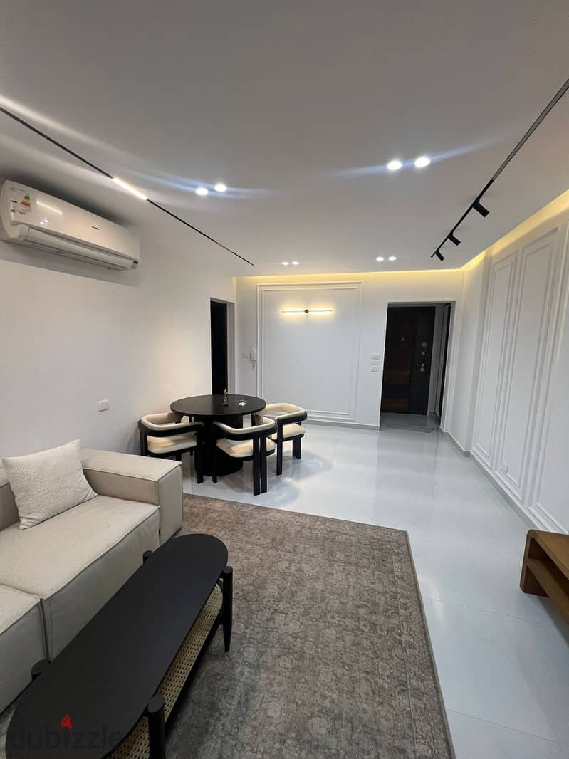 Fully finished apartment for rent in Al Rehab City 2